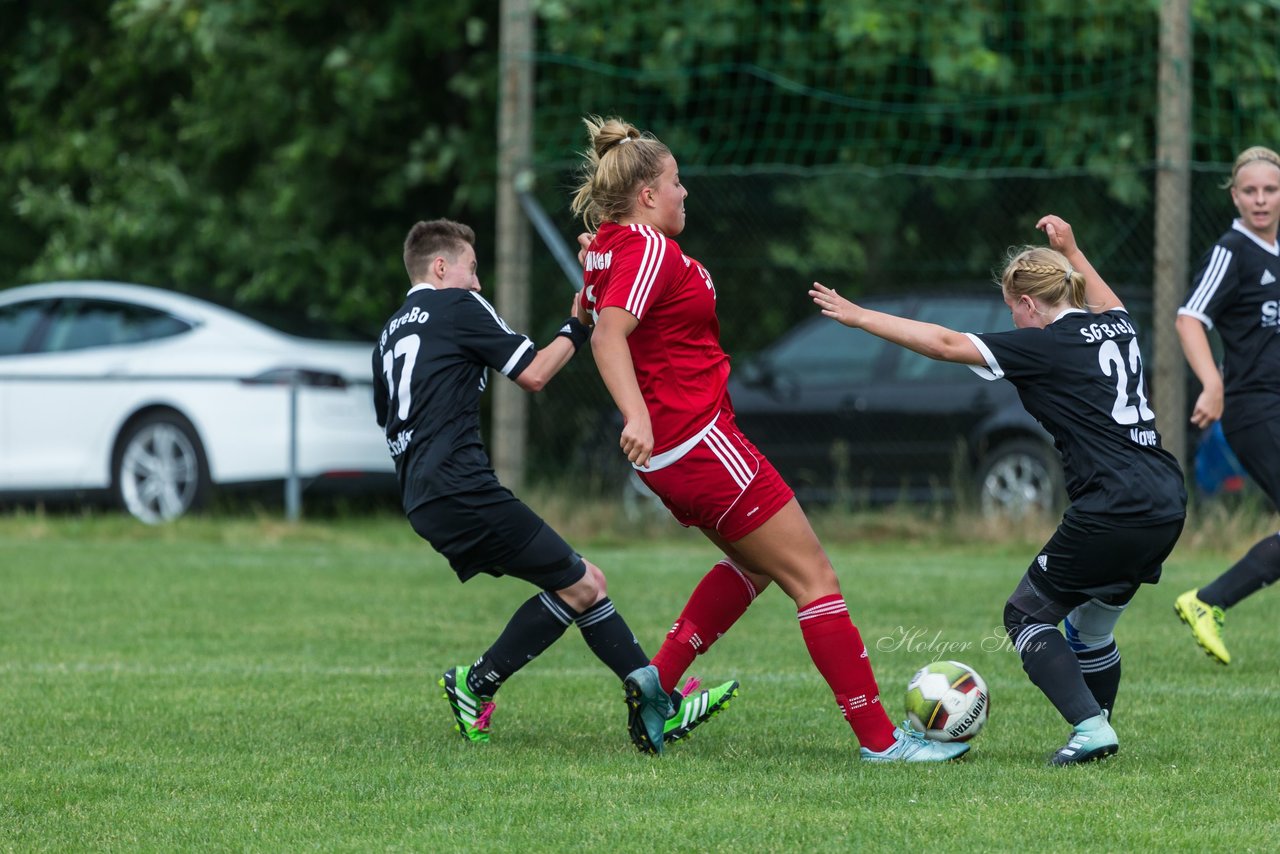 Bild 371 - Aufstiegsspiel SG Borgstedt/Brekendorf - SV Wahlstedt : Ergebnis: 1:4